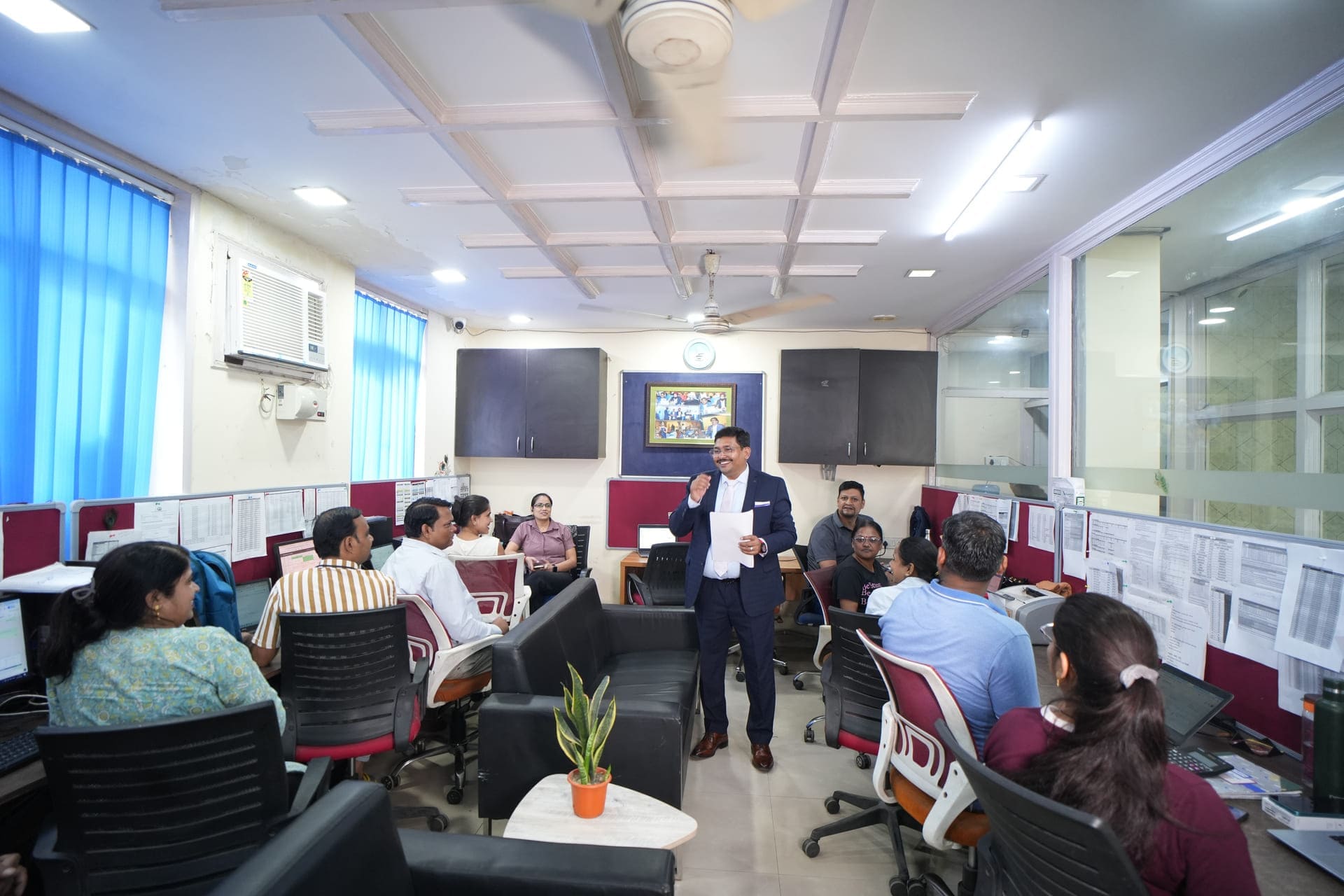 BD Rathore Executive Office Working