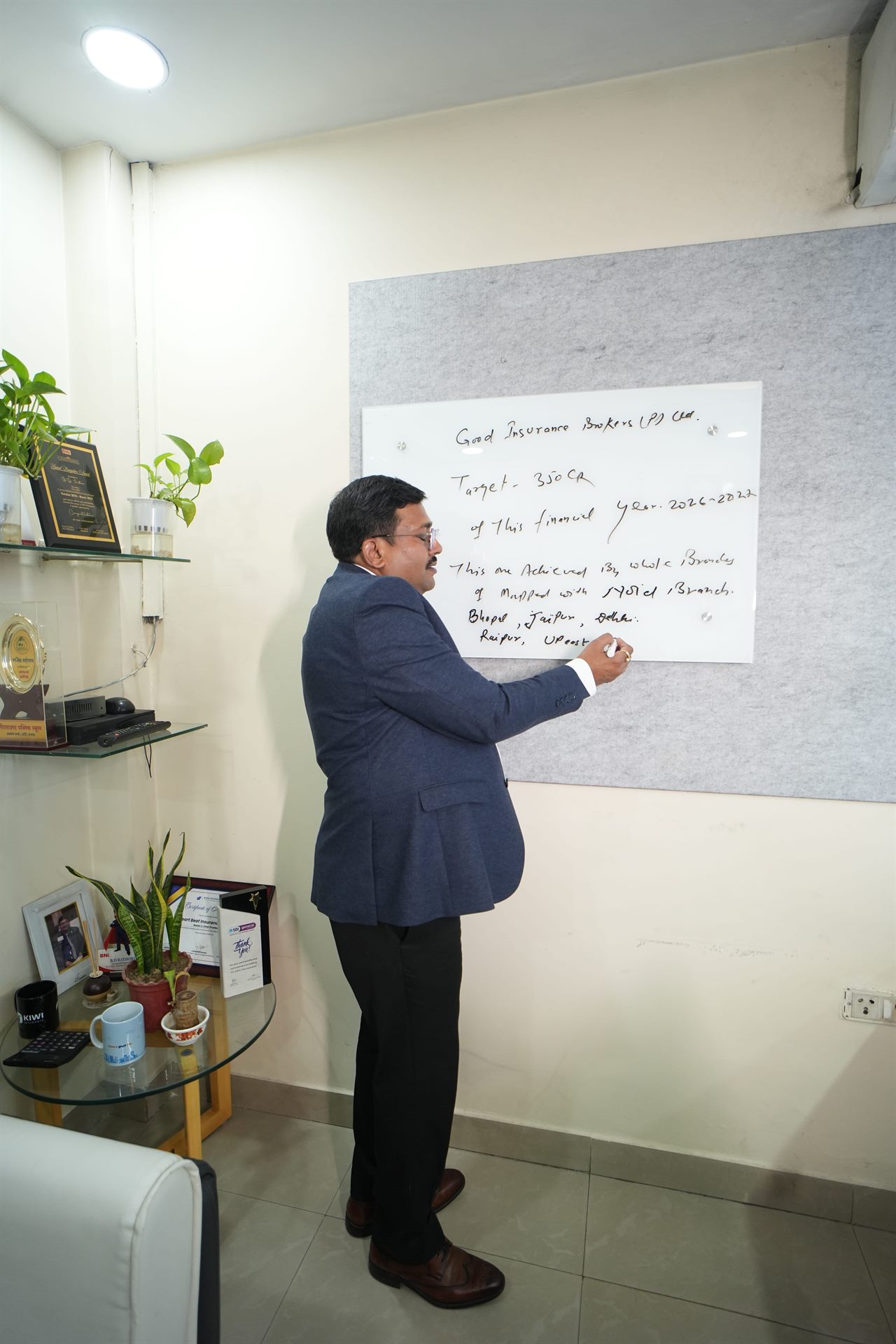 BD Rathore Chair Sitting Studio Photoshoot